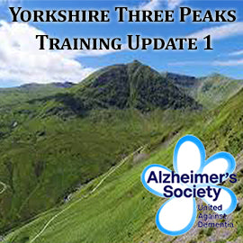 Yorkshire Three Peaks Challenge -Training Update 1