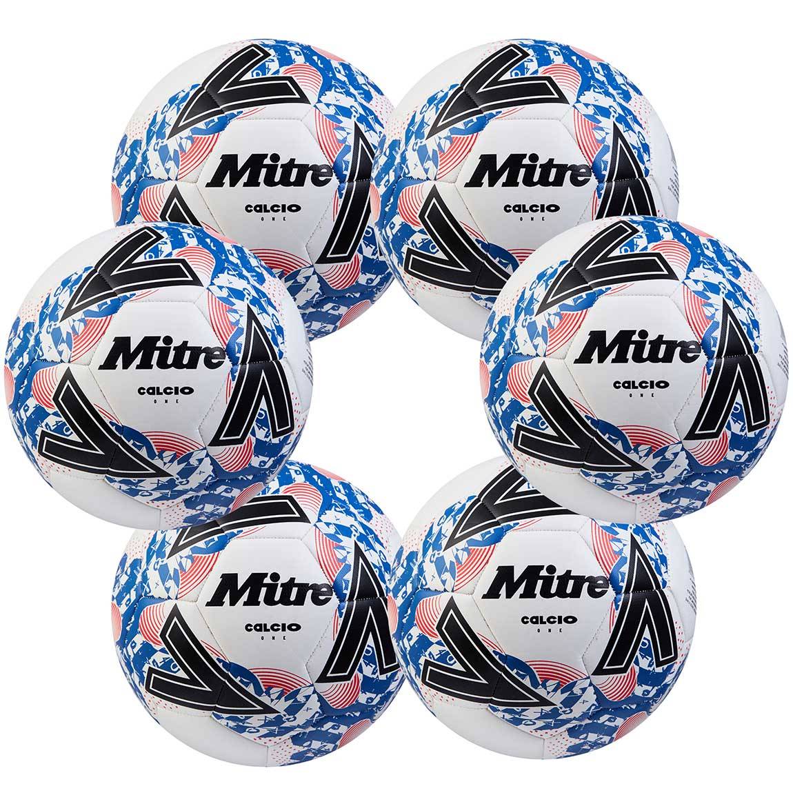 Mitre Calcio One 24 Training Football 6 Ball Pack