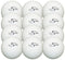 Lusum 12 Ball Hockey Balls Pack - Premium Training Balls