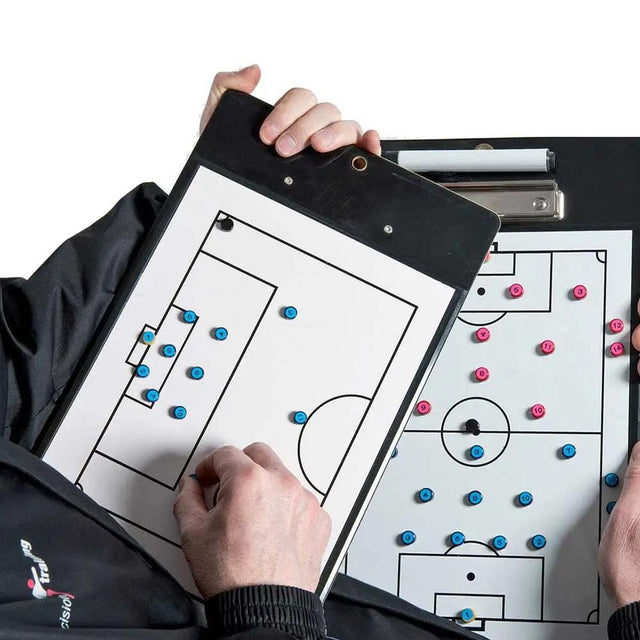 Double Sided Football Coaches Clipboard Precision Training Football Training Equipment Sports Ball Shop