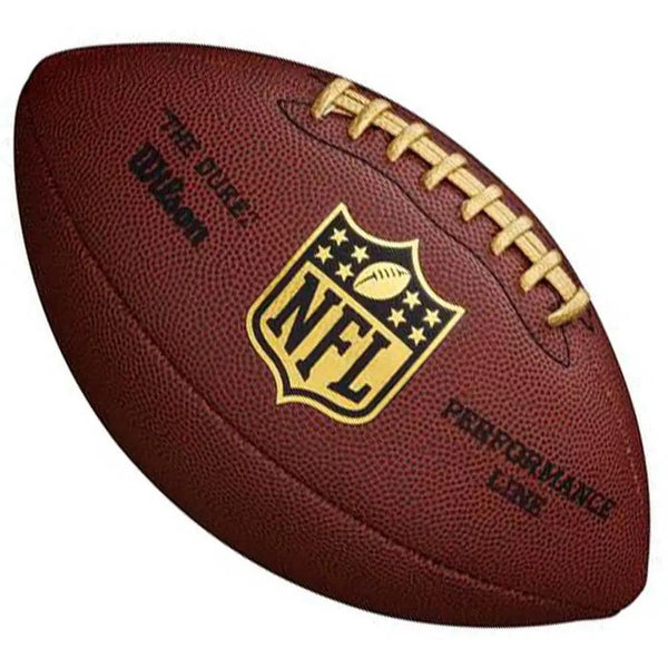 Wilson NFL Duke Replica American Football – Sports Ball Shop