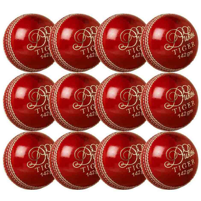 1 Dozen Dukes Tiger Youth Match Cricket Balls