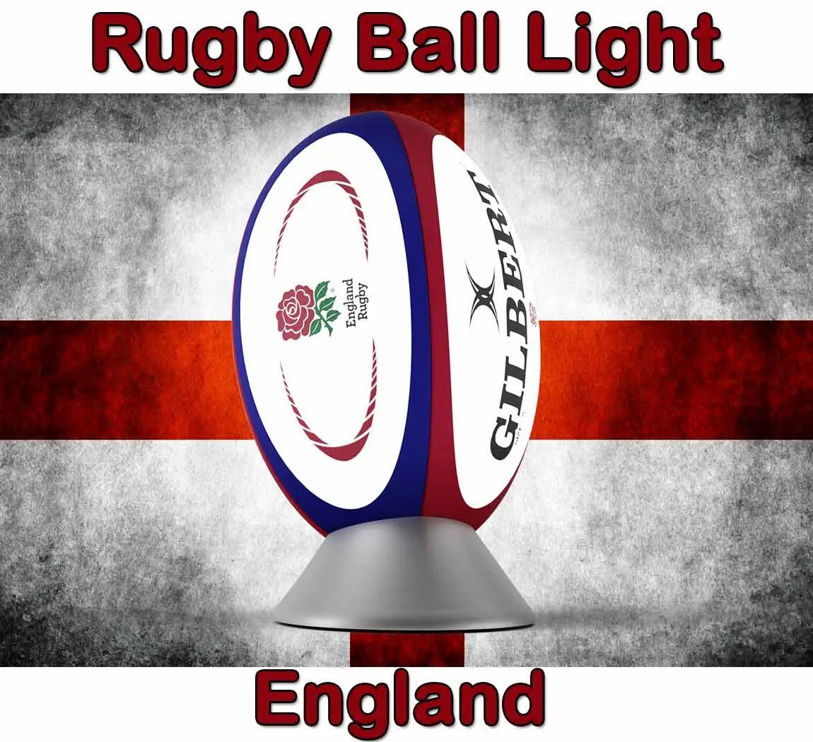 Gilbert Rugby Ball Lamp