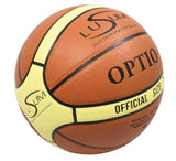 3 x Lusum Optio Basketballs Plus Tubular Bag