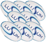 Lusum Munifex Training Rugby Ball 8 Pack