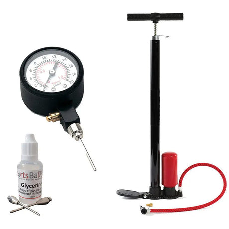 Ball Pressure Gauge & Stirrup Pump Combo By Sports Ball Shop