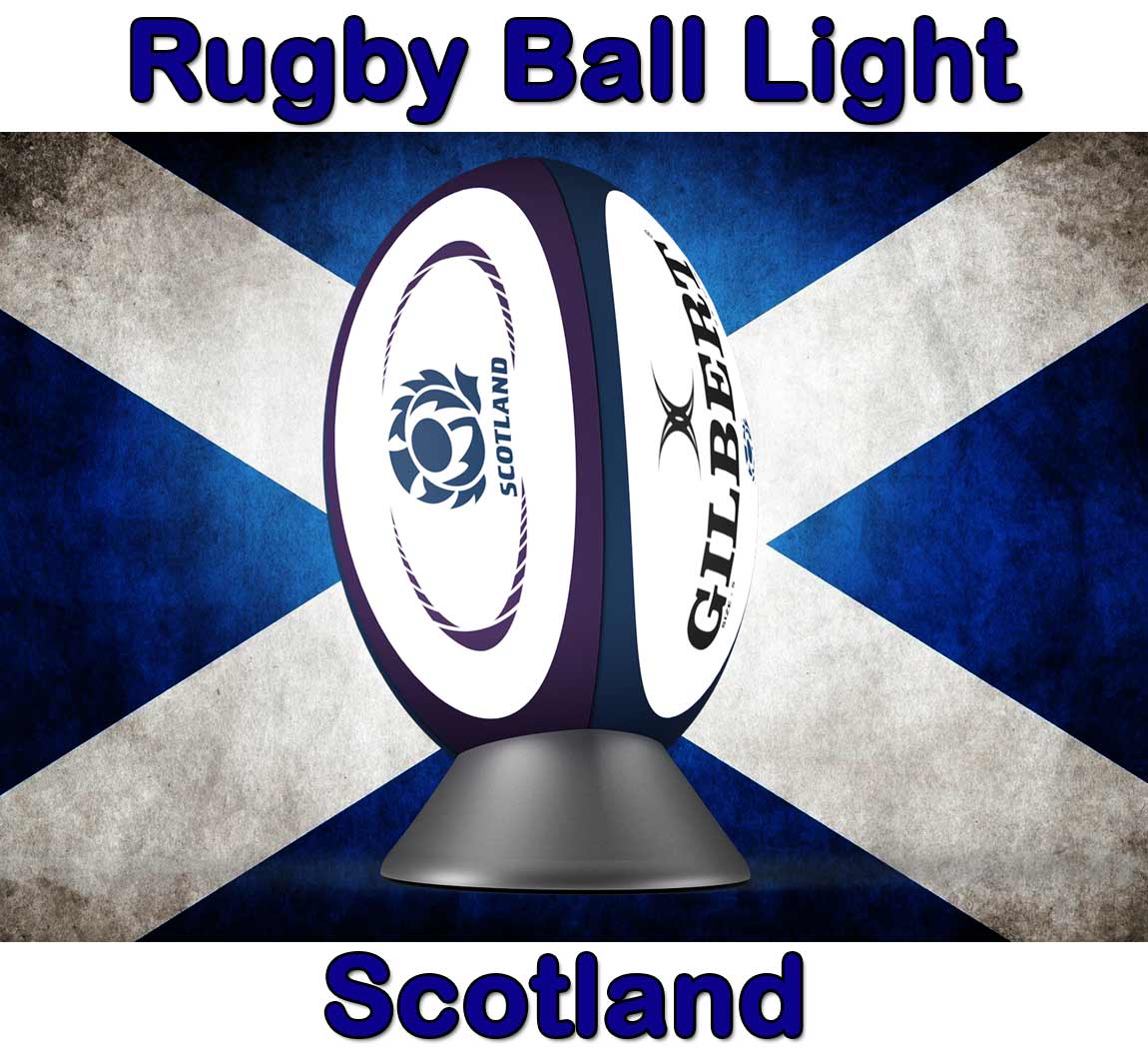 Gilbert Rugby Ball Lamp