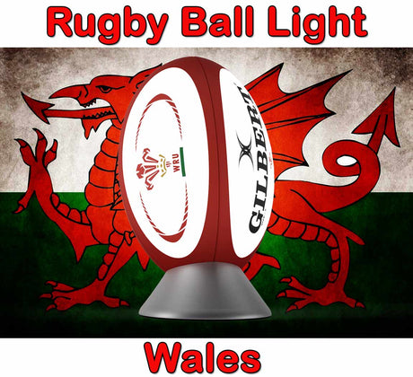 Gilbert Rugby Ball Lamp