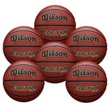 Wilson Reaction 6 Ball pack Wilson Basketball Balls Sports Ball Shop